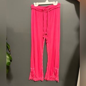 Urban Outfitters Out from Under Flare Pants Hot Pink
